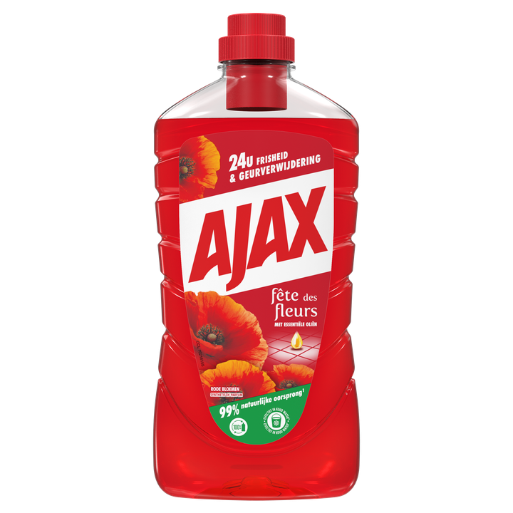 Ajax Allesreiniger Rode Bloem 1L