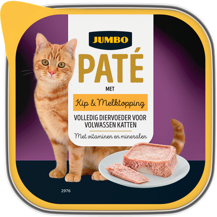 Paté met Kip & Melktopping
