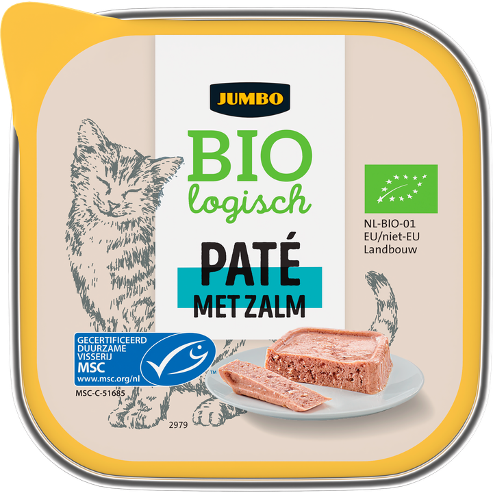 Biologisch Pate met Zalm
