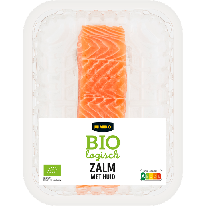 Biologisch Zalm met Huid