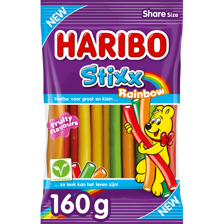 Haribo Stixx Rainbow 160g