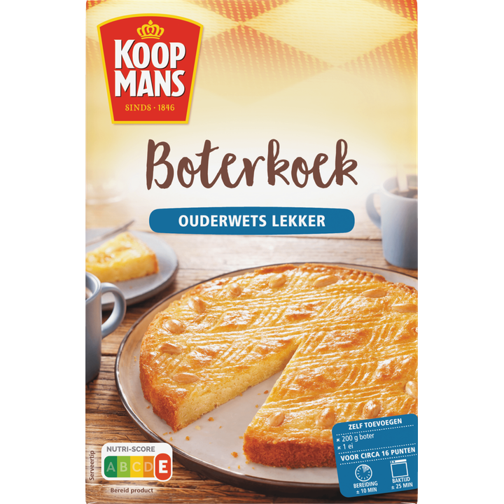 Koopmans Boterkoek Bakmix 400 g