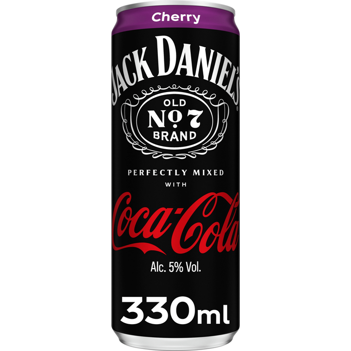 Jack Daniel's Perfectly Mixed with Coca-Cola Cherry