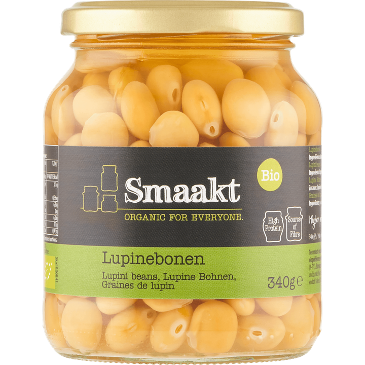 Smaakt Bio Lupinebonen 340 g