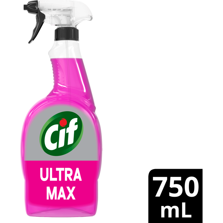 Cif Ultra Max Ontvetter Spray Roze 750ML