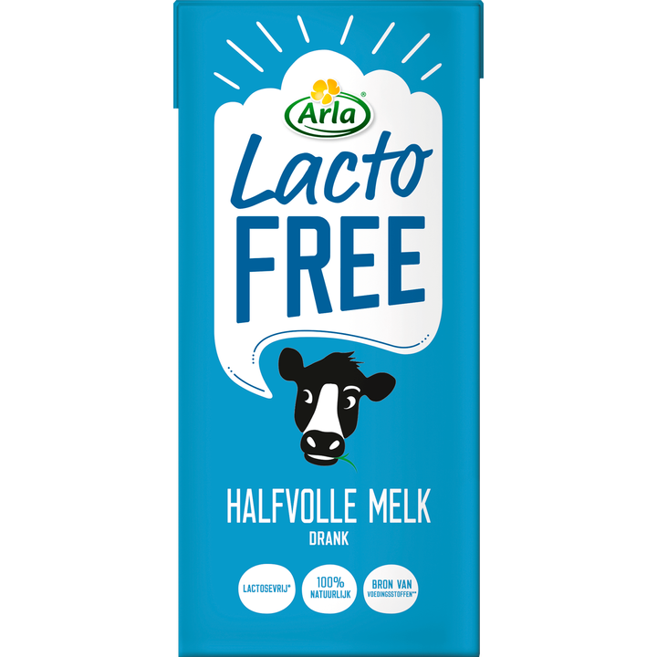 Arla Lactofree halfvolle melk houdbaar lactosevrij 1L