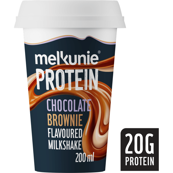 Melkunie PROTEIN Chocolade Browniesmaak Milkshake 200ml