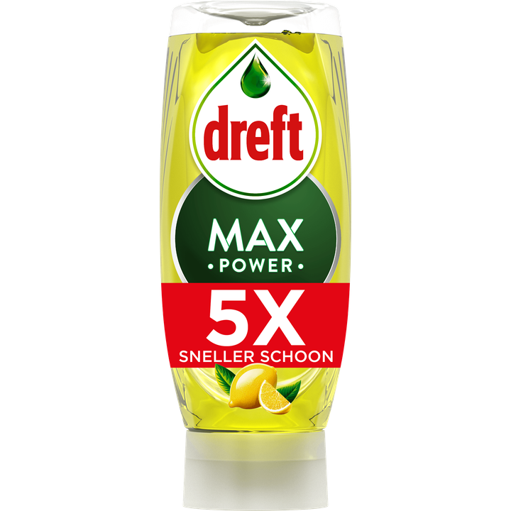 Dreft MaxPower Lemon Vloeibaar Afwasmiddel 450ml