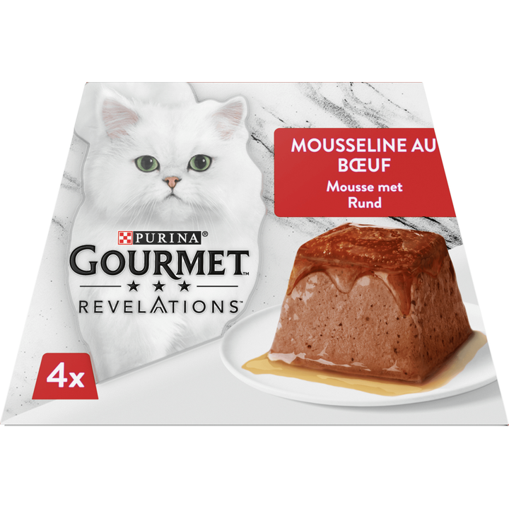 Revelations Mousse Kattenvoer nat met Rund