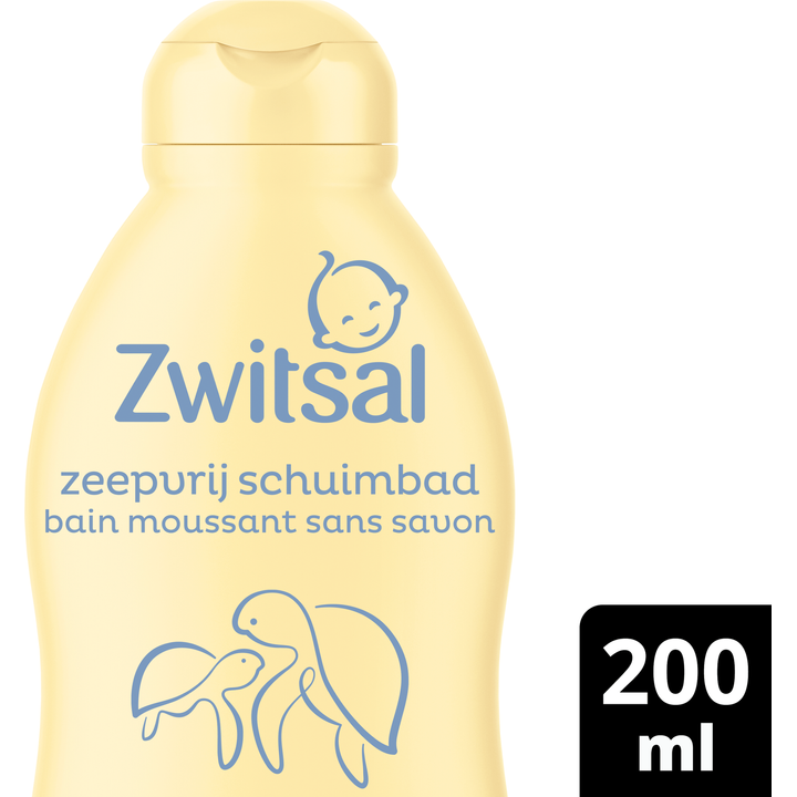 Zwitsal Zeepvrij Schuimbad Baby 200 ml