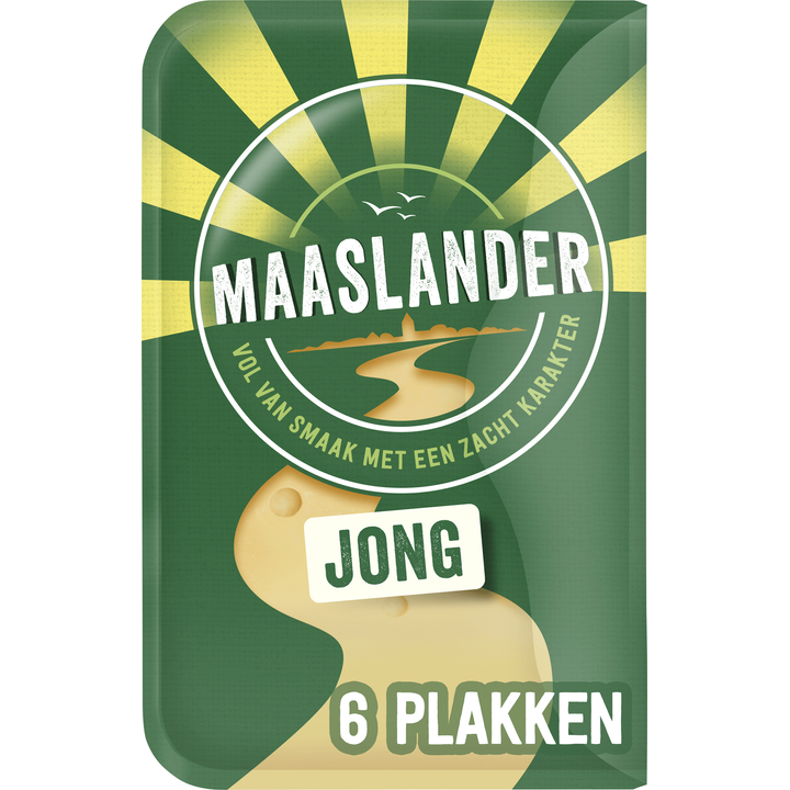 Maaslander Jong 50+ Kaas Plakken 150 g