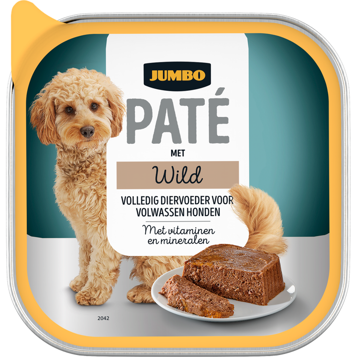 Hond Paté met Wild