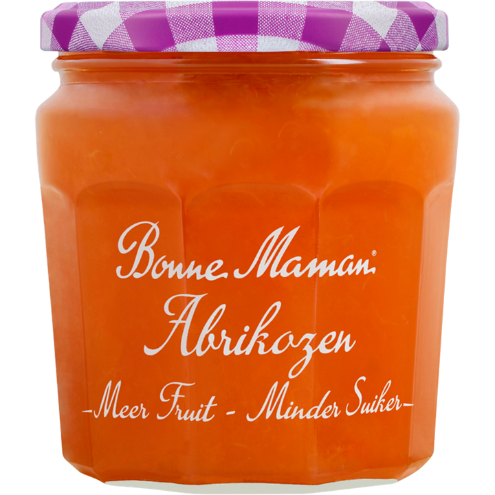 Bonne Maman Abrikozen Meer Fruit Minder Suiker 335g