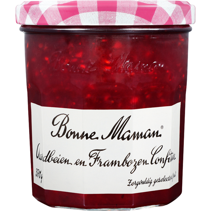 Bonne Maman Aardbeien en Frambozen Confiture 370g