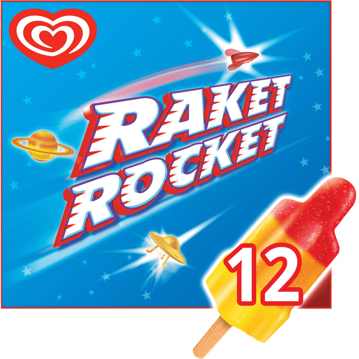Ola IJs Raket 12 stuks 12 x 55ml