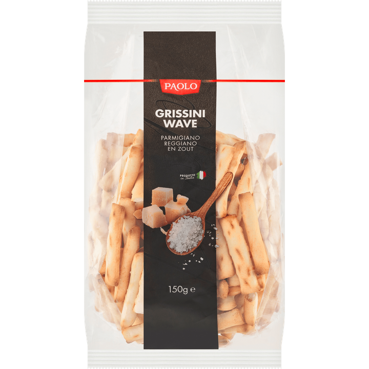 Paolo Grissini Wave Parmigiano Reggiano en Zout 150 g