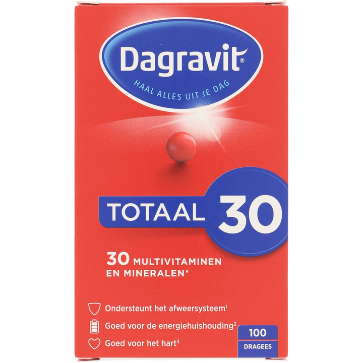 Dagravit Totaal 30 Multivitaminen dragees, 100 stuks