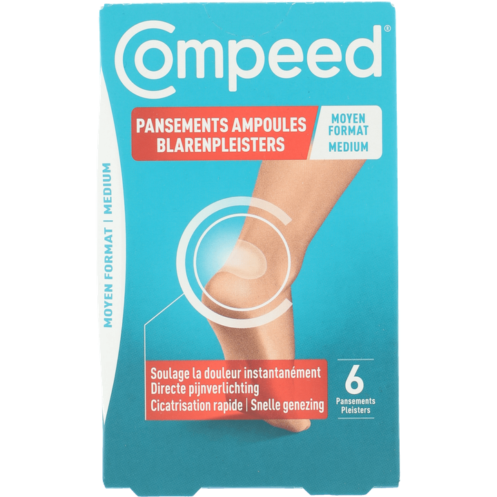 Compeed Blarenpleister Medium 6 Stuks