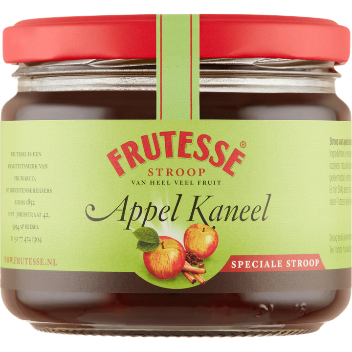 Frutesse Stroop Appel Kaneel 330 g