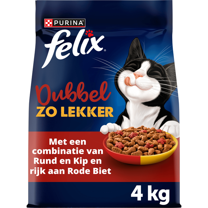 Dubbel Zo Lekker met Kip, Rund en Rode Biet Kattenvoer