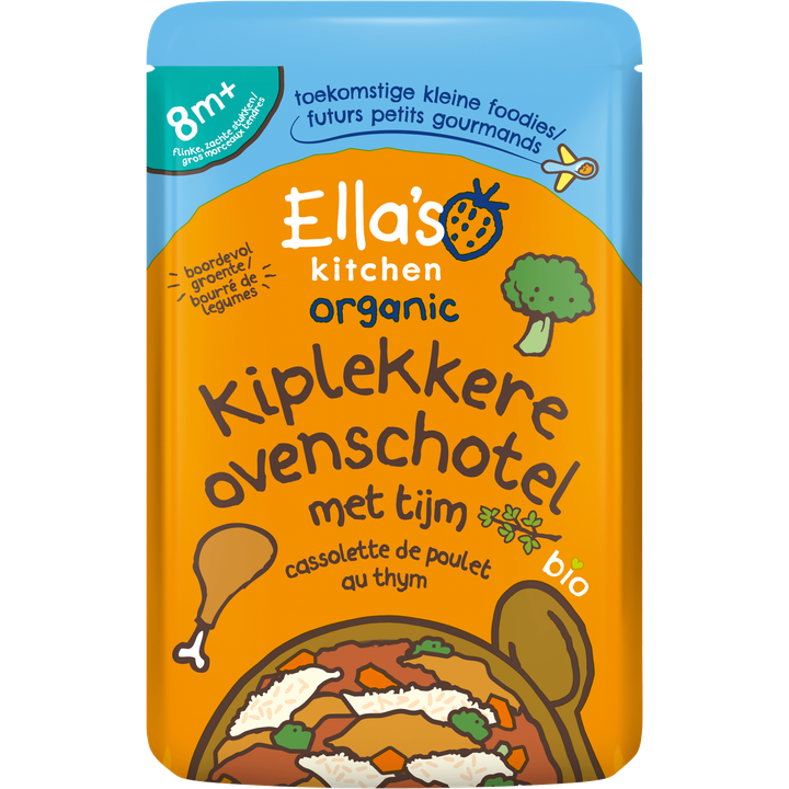 Ella's Kitchen Organic Kiplekkere Ovenschotel met Tijm 8+ Maanden 190 g