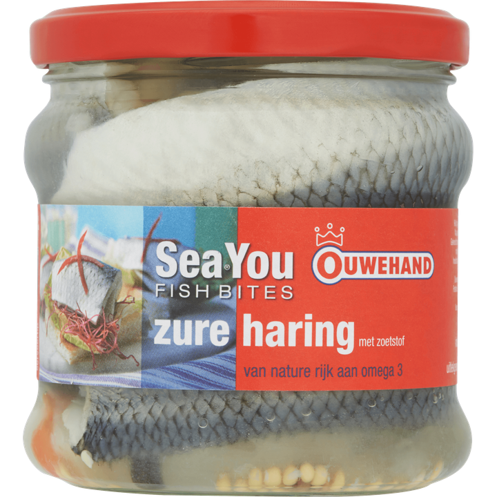 Ouwehand Sea You Fish Bites Zure Haring 355 g