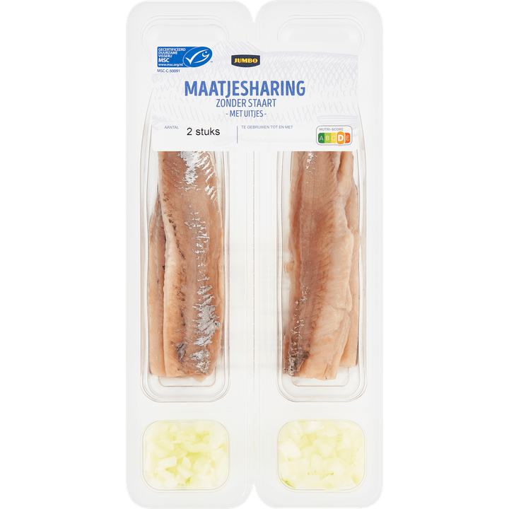 Jumbo Maatjesharing Zonder Staart met Uitjes 2 Stuks