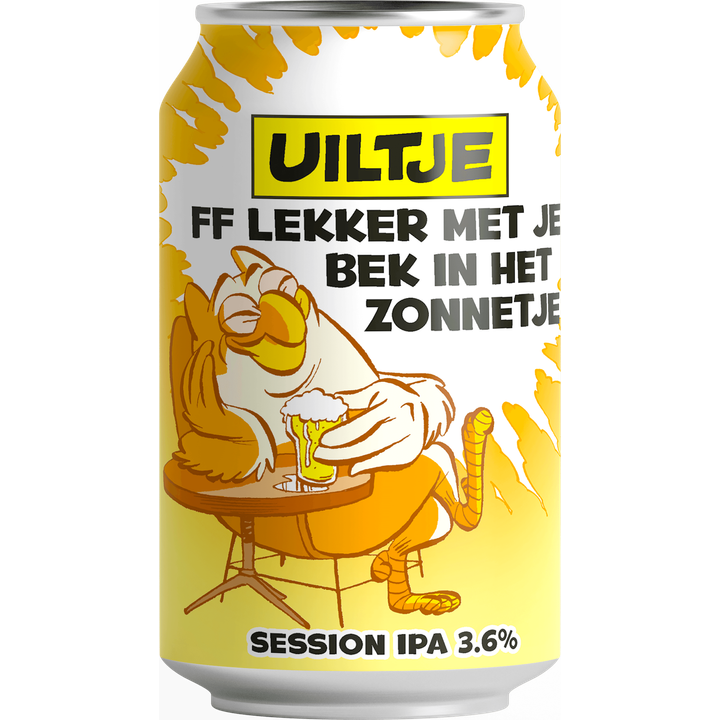 Uiltje FF Lekker Met Je Bek In Het Zonnetje 330ML