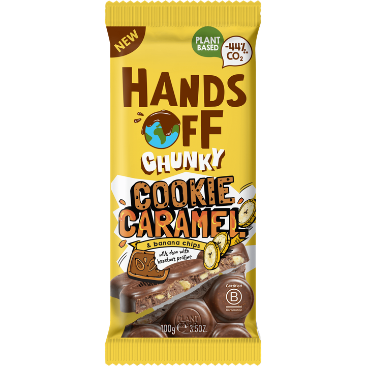 Hands off my chocolate Hands Off Chunky Cookie Caramel & Banana Chips 100 g 