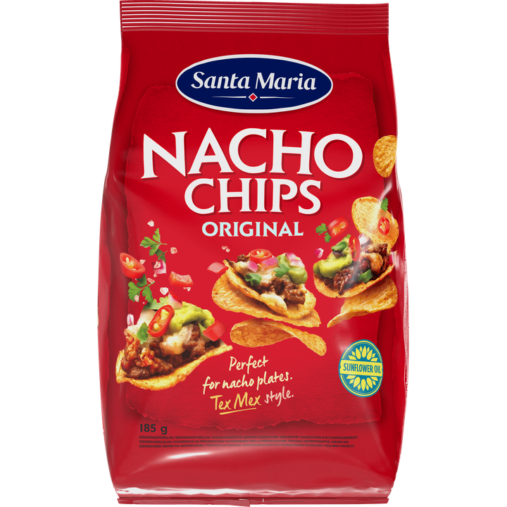 Santa Maria Nacho Tortilla Chips 185 g