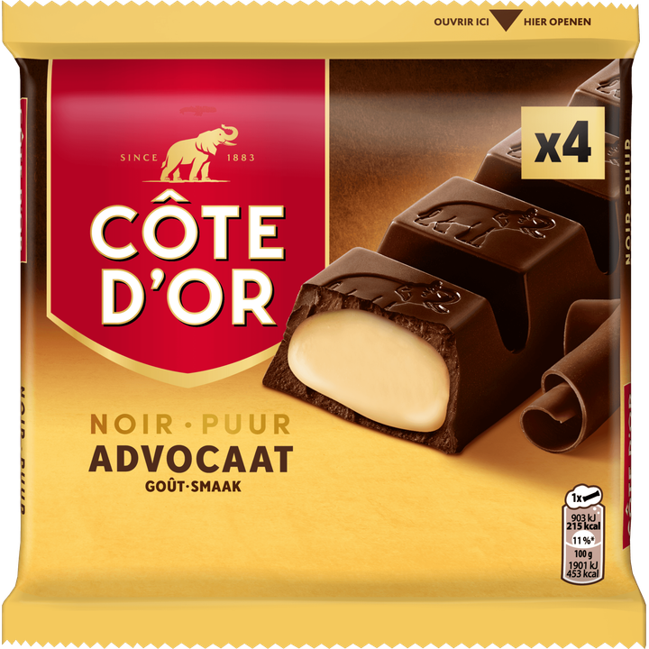 Côte d'Or Pure chocolade advocaat  190g