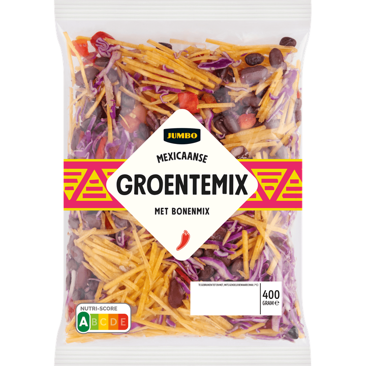 Mexicaanse Groentemix met Bonenmix