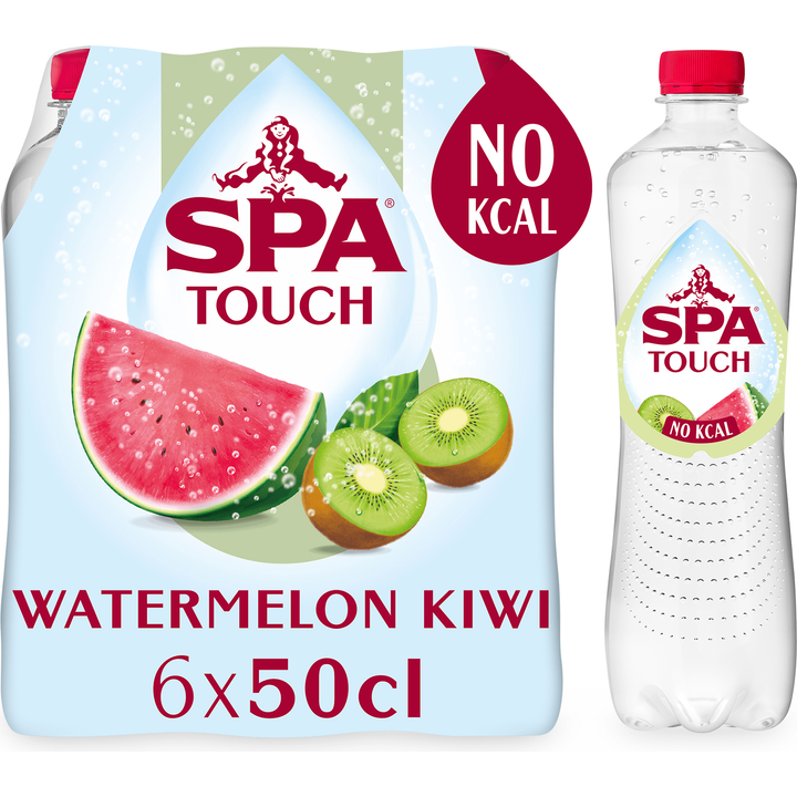 SPA TOUCH Bruisend Watermelon Kiwi 6 x 50cl