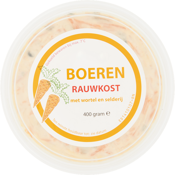 Boeren Rauwkost met Wortel en Selderij