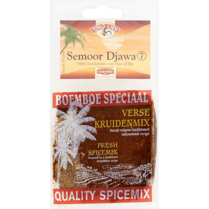 Toko Lien Boemboe Speciaal Verse Kruidenmix Semoor Djawa Nr 7 100 g