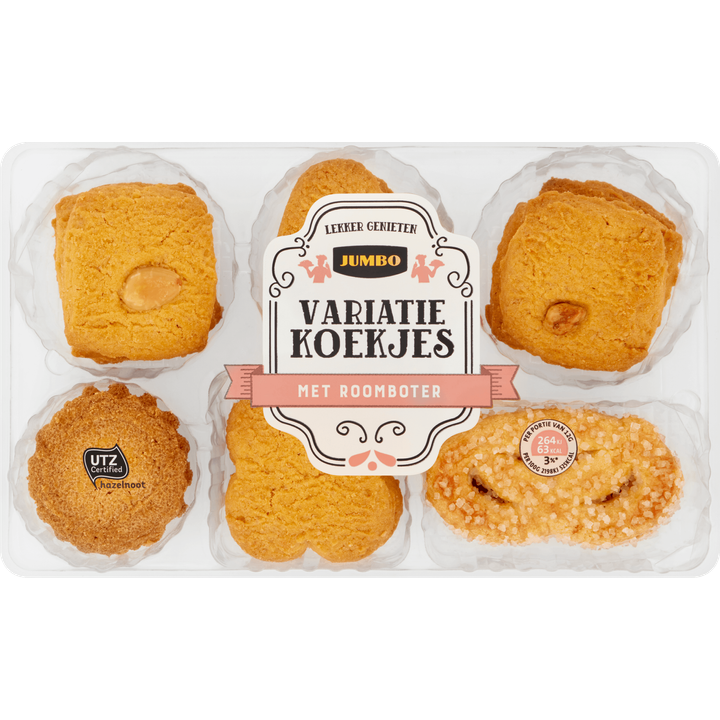 Variatie Koekjes met Roomboter