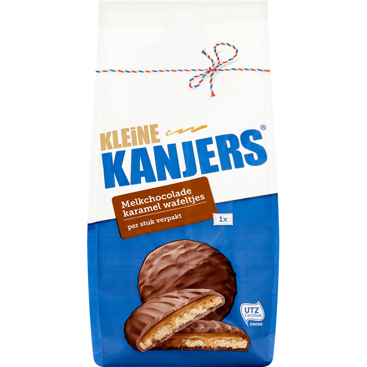 Kanjers Kleine Melkchocolade Karamel Wafeltjes