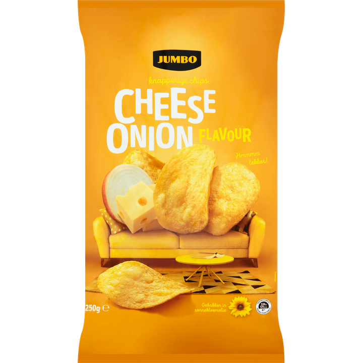 Knapperige Chips Cheese Onion