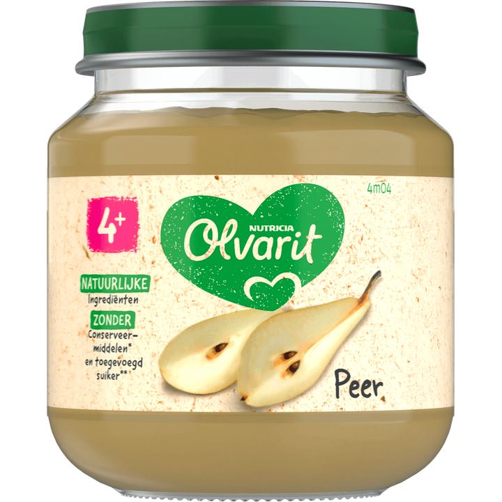 Olvarit Peer 4+ Maanden 125 g