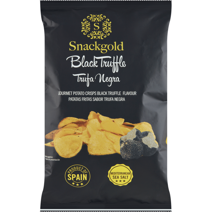 Gourmet Potato Crisps Black Truffle Flavour