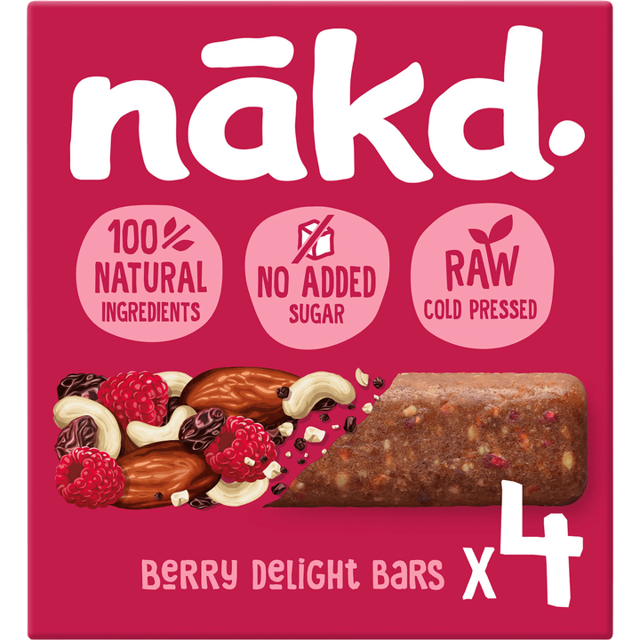 Raw Fruitreep met noten Berry Delight
