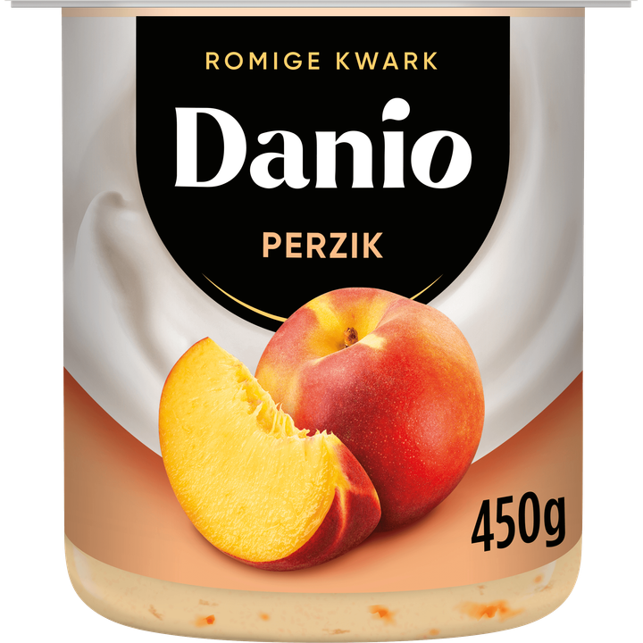 Danio Romige Kwark Perzik 450 g