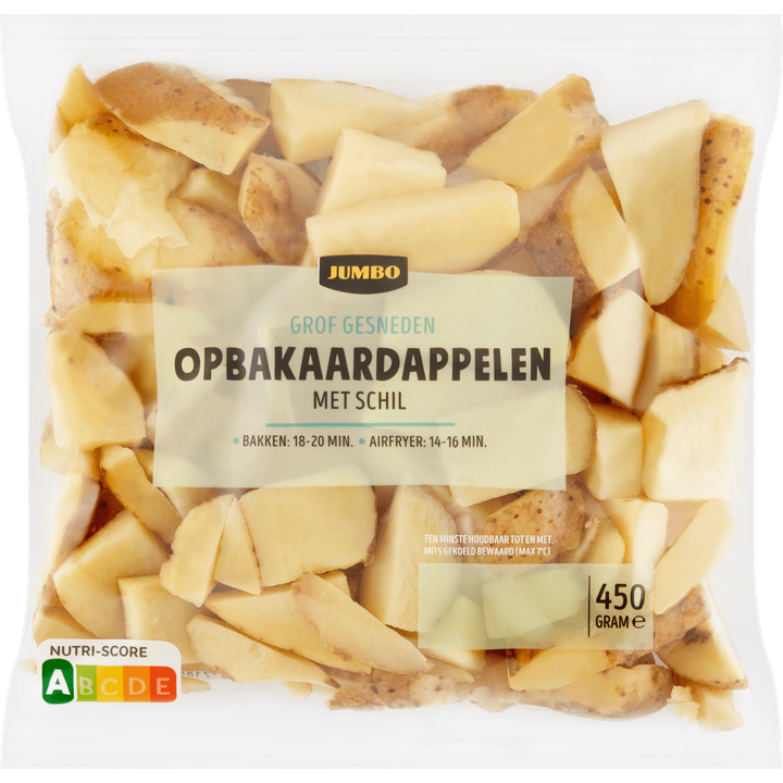 Opbakaardappelen met Schil