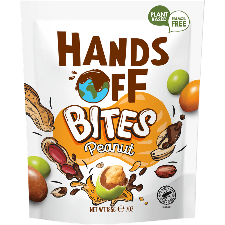 Hands off my chocolate Hands Off Bites Peanut 185 g