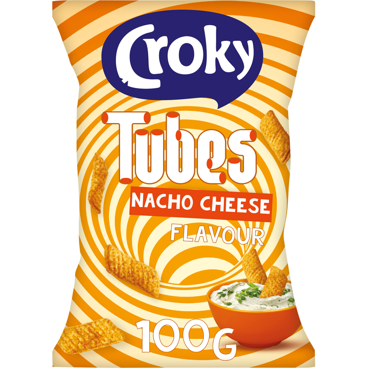 Tubes Nacho Cheese Flavour