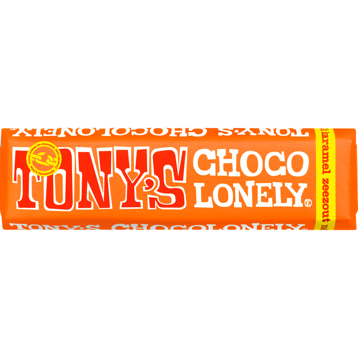 Tony's Chocolonely Melkchocolade Karamel Zeezout