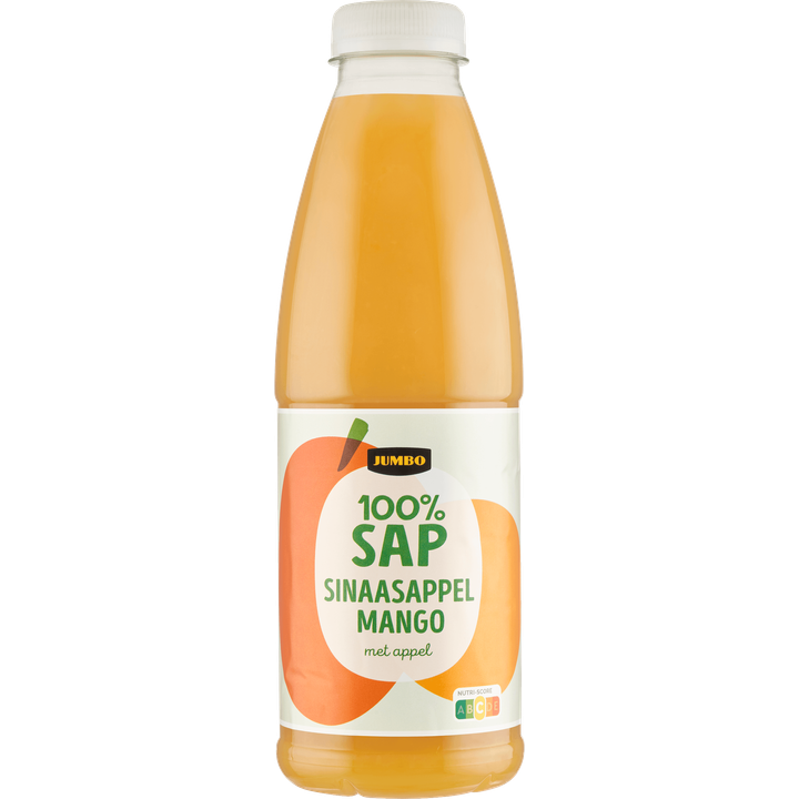 100% Sap Sinaasappel Mango met Appel 750ML