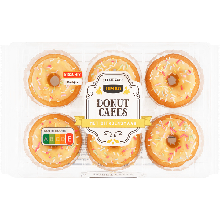 Donut Cakes met Citroensmaak