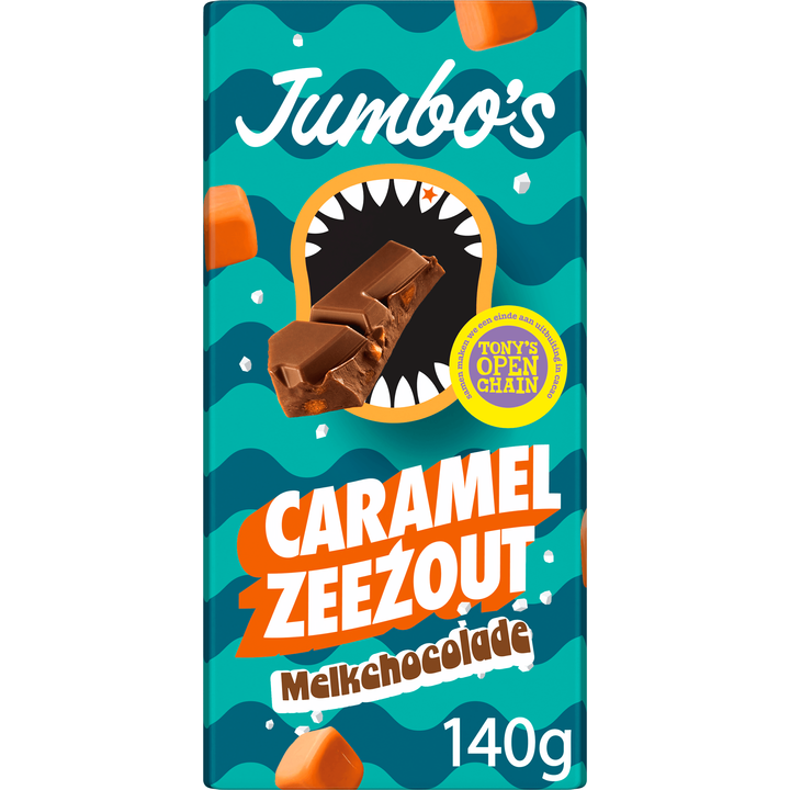 Melkchocolade Caramel Zeezout