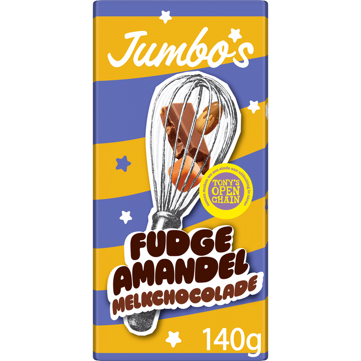 Melkchocolade Fudge Amandel